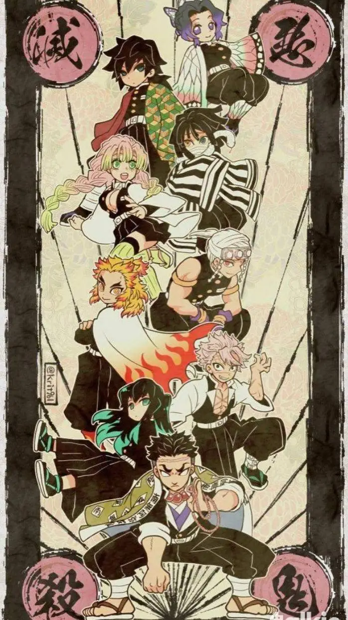 ai character: KNY background