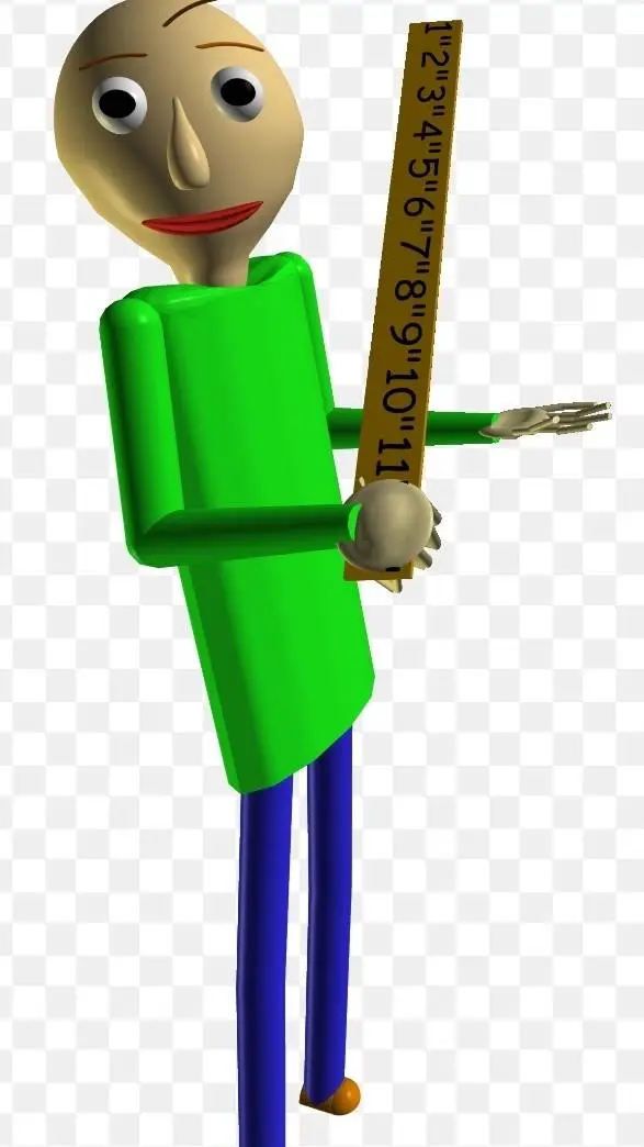 ai character: baldi background