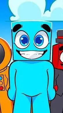 ai character: Turma do problems background