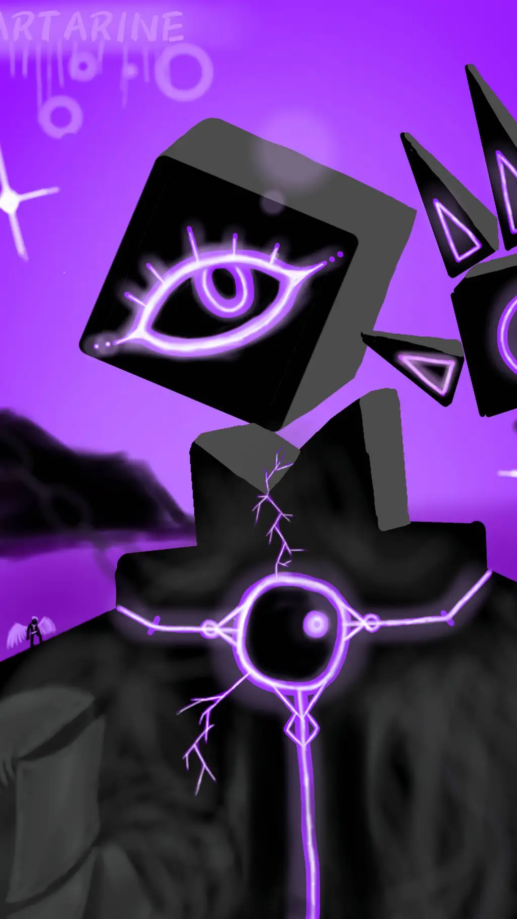 ai character: 🟣<={nartarine}=>🟣 background
