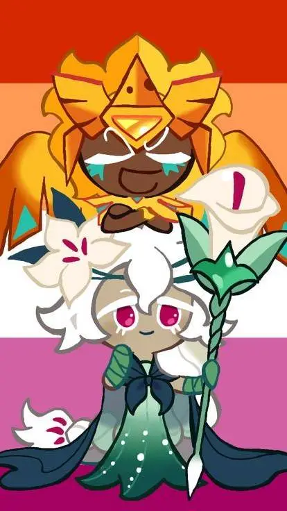 ai character: Goldenlily background