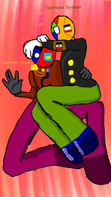 ai character: X.E x G.S background
