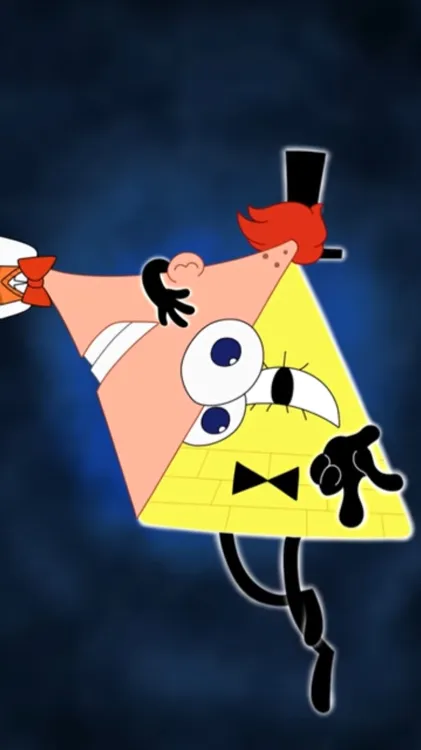ai character: PAFx Gravity Falls background