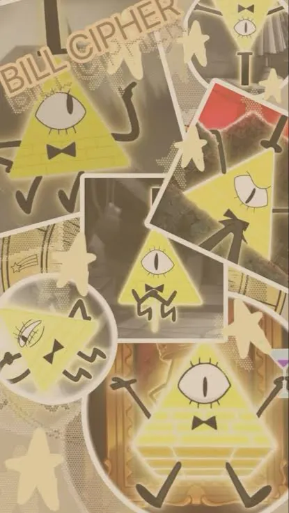 ai character: Bill Cipher background