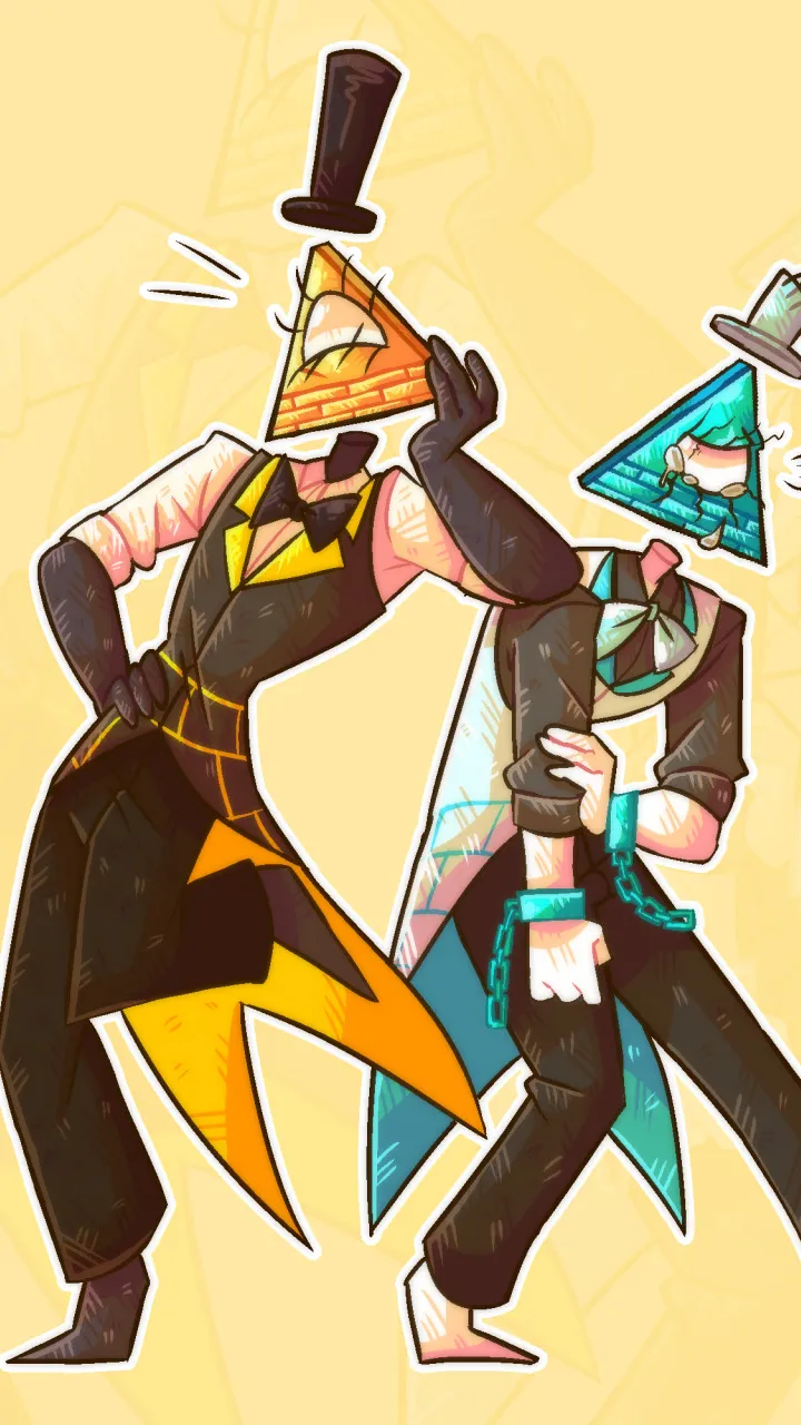 ai character: Bill Cipher & Will background