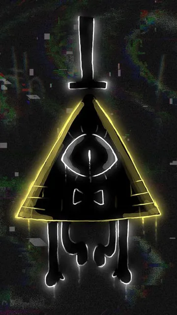 ai character: △Bill Cipher△⃤ background