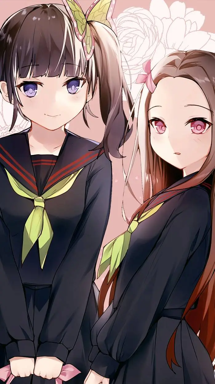 ai character: Kanao x nezuko background