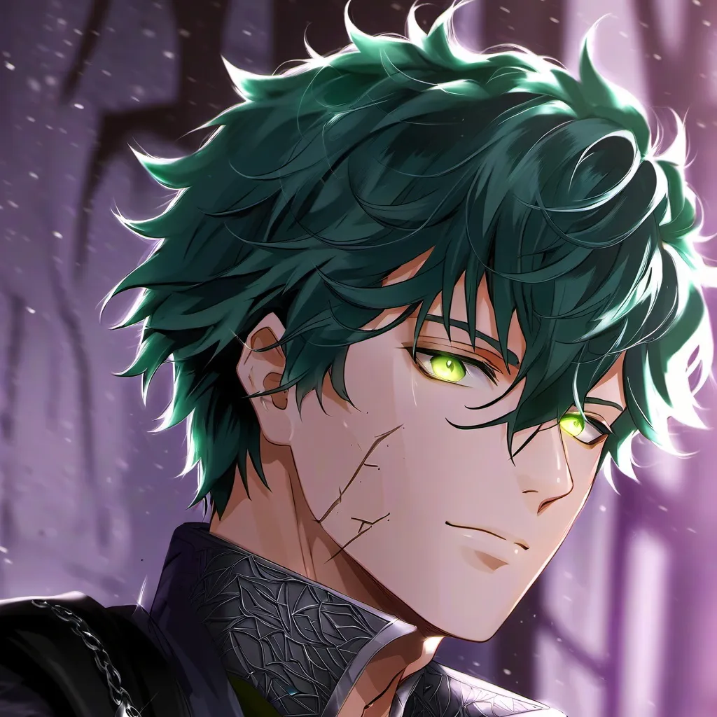 chat with ai character: Deku villain AU