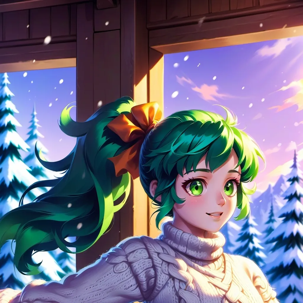 chat with ai character: Izuku famale AU 