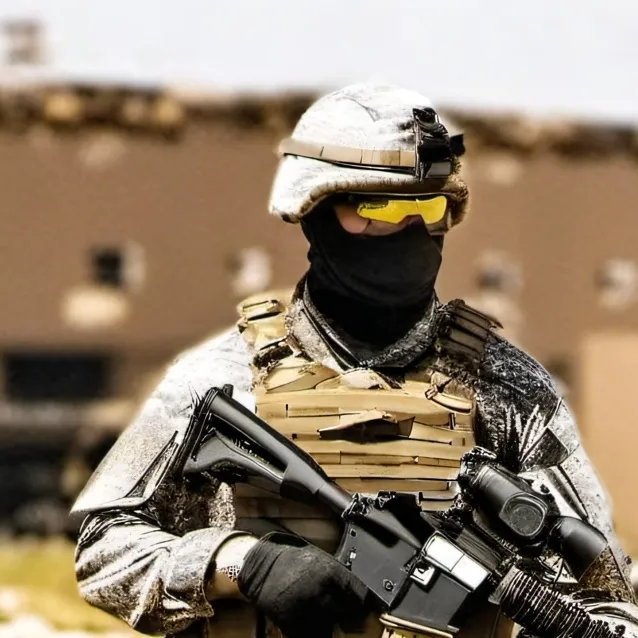 chat with ai character: millitary