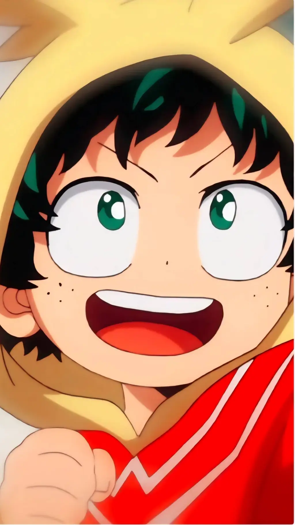 ai character: Baby izuku background