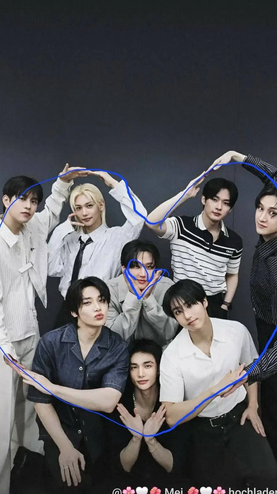 ai character: minsung straykids background