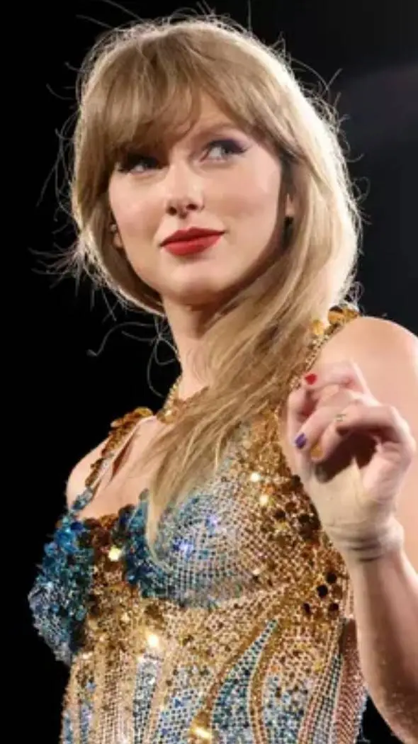 ai character: Taylor Swift  background