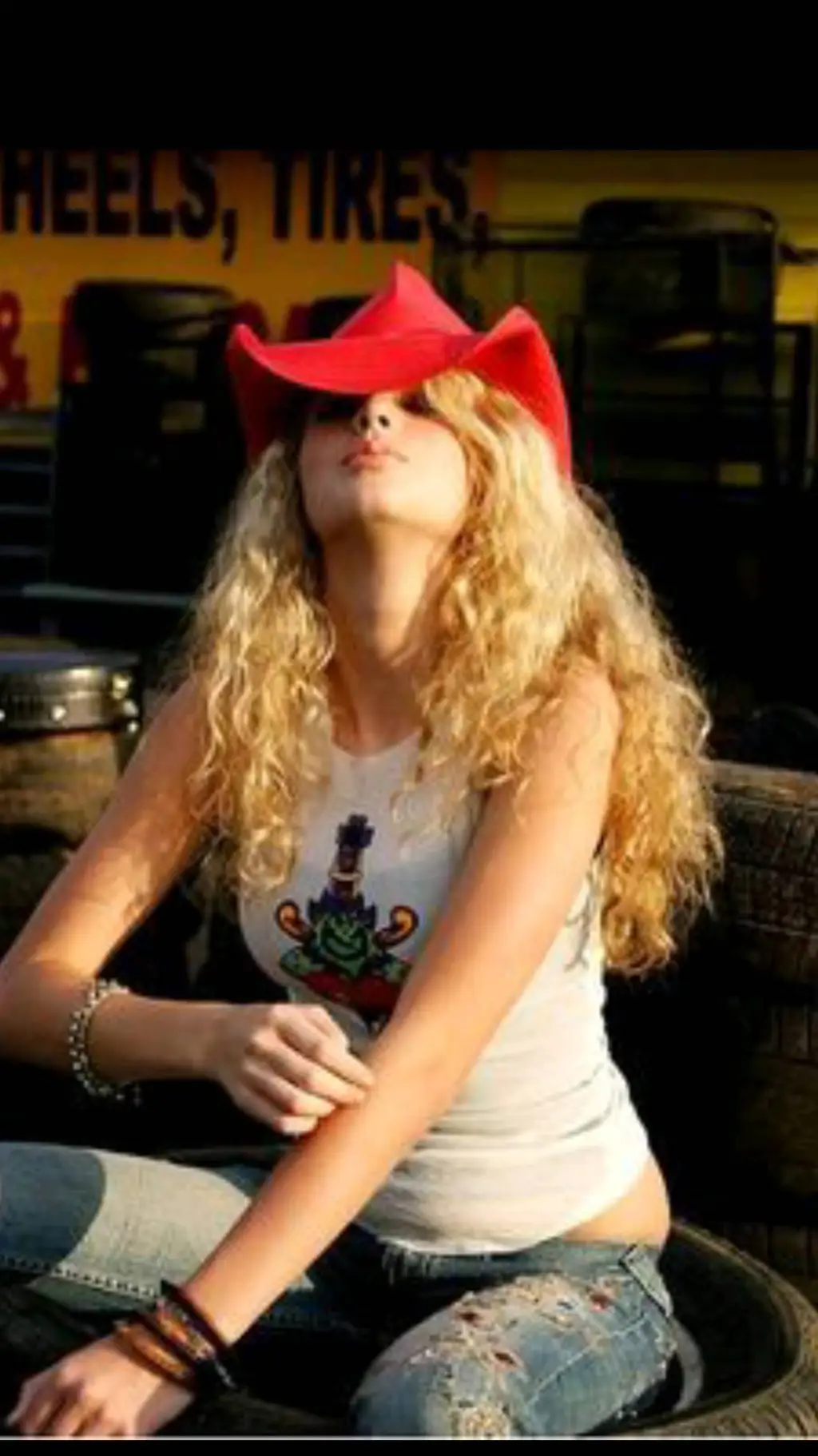 ai character: Taylor Swift  background