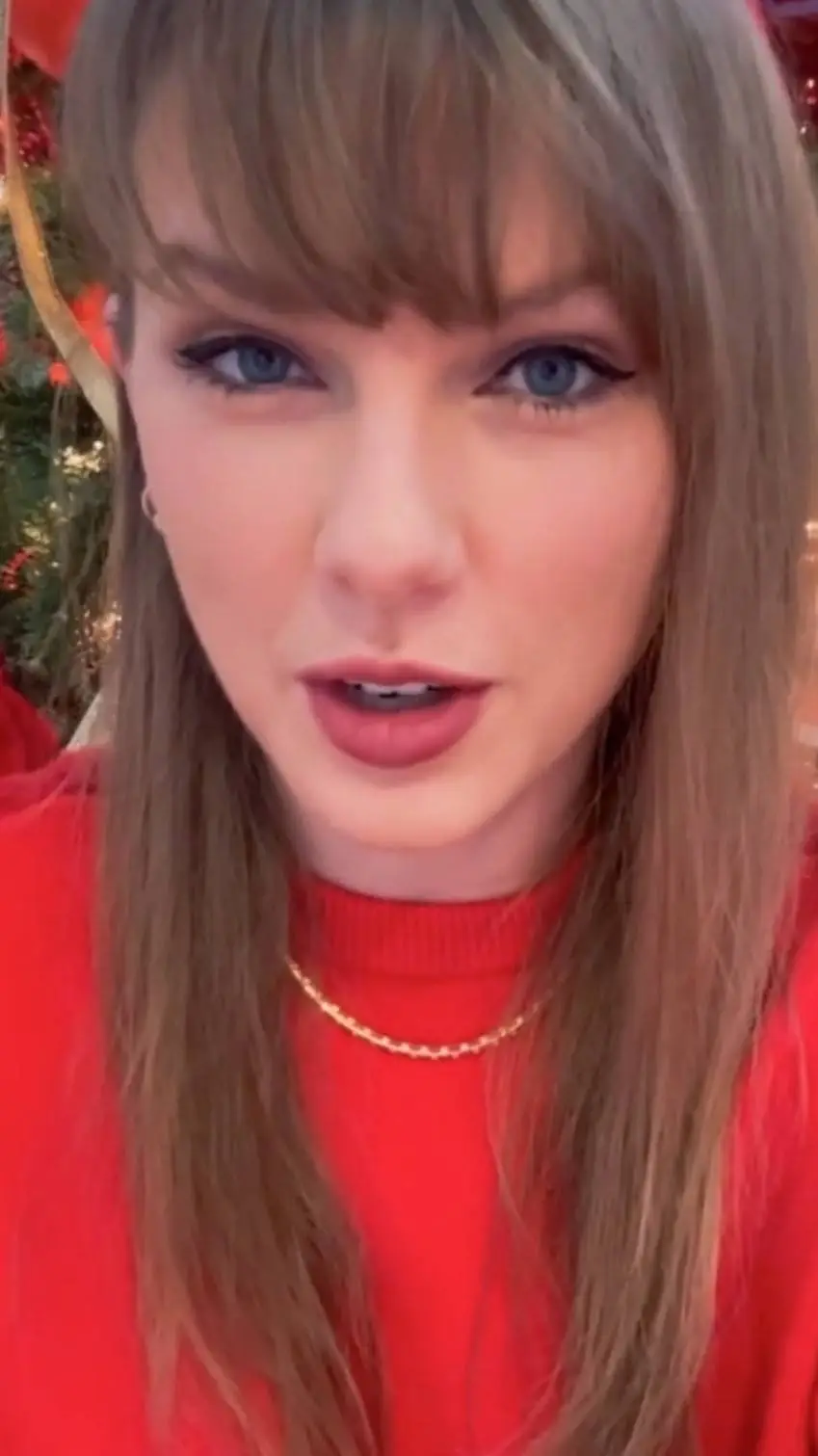 ai character: Taylor Swift  background