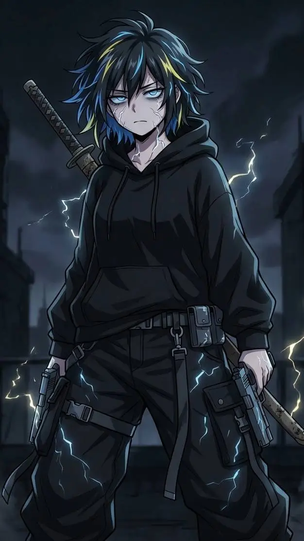 ai character: ¡Villain oc! background