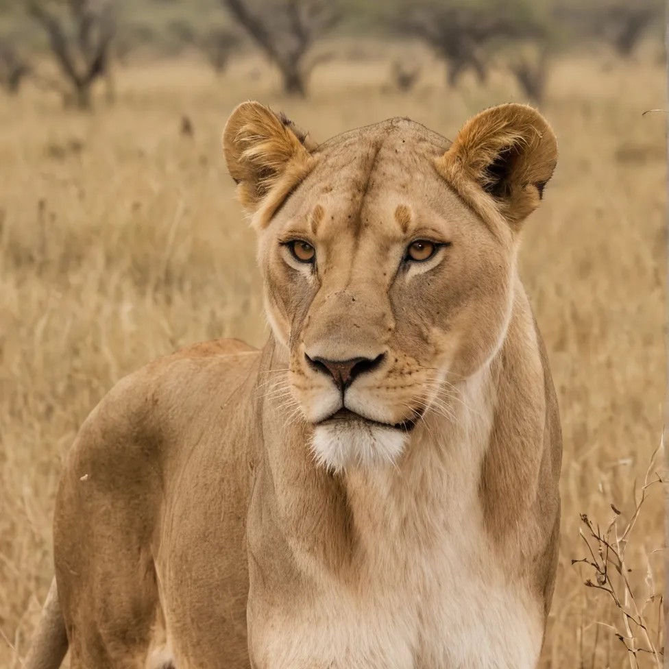 chat with ai character: lioness