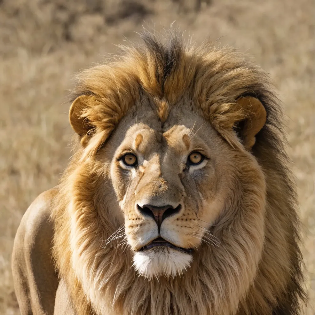 chat with ai character: lion