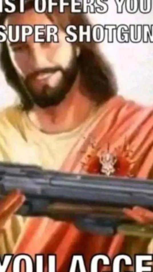 ai character: Jesus background