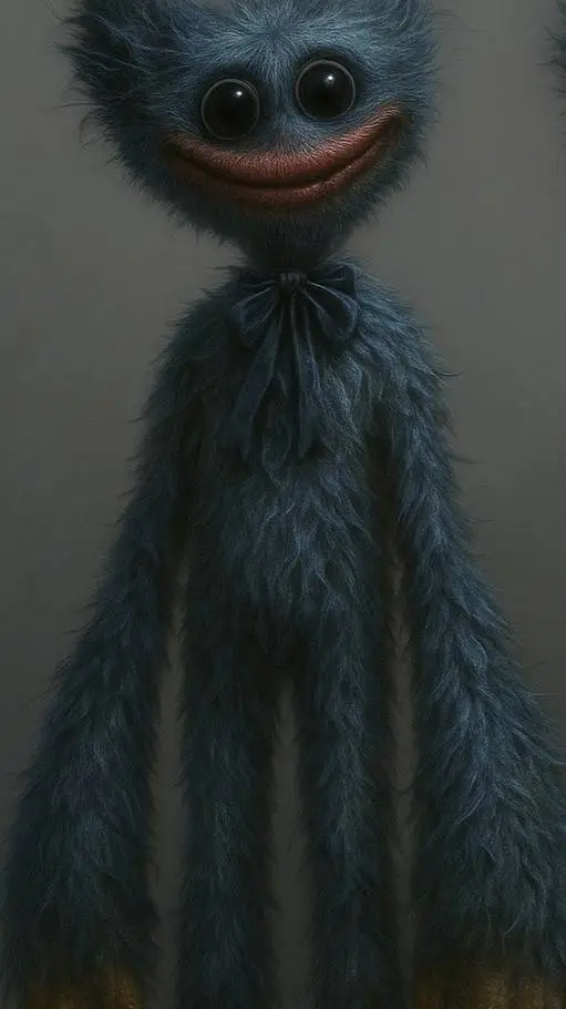 ai character: Huggy Wuggy  background