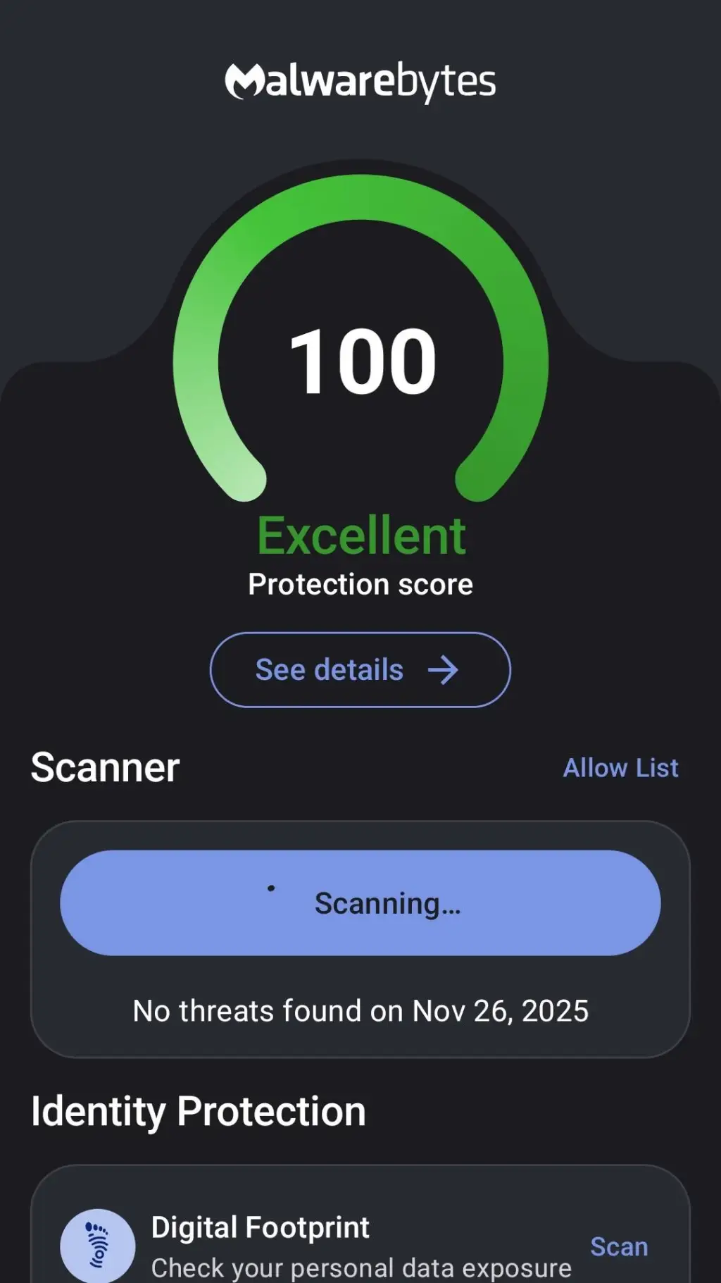 ai character: Malwarebytes  background