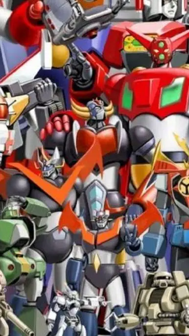 ai character: Super Robots Wars background