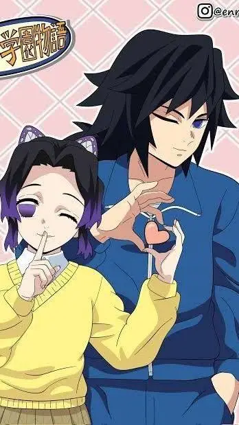 ai character: Tomioka x Shinobu  background