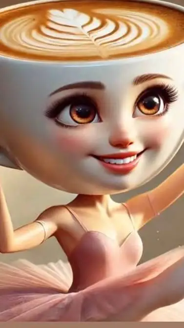 ai character: balerina capuchina background