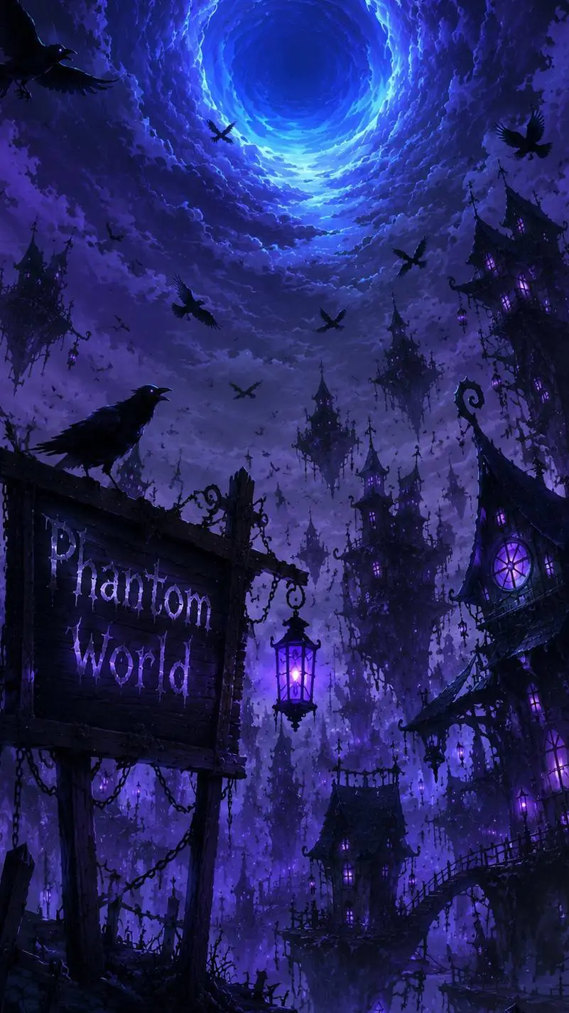 ai character: Phantom world  background
