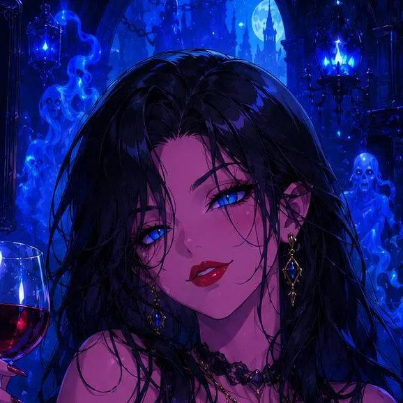 chat with ai character: Morticia