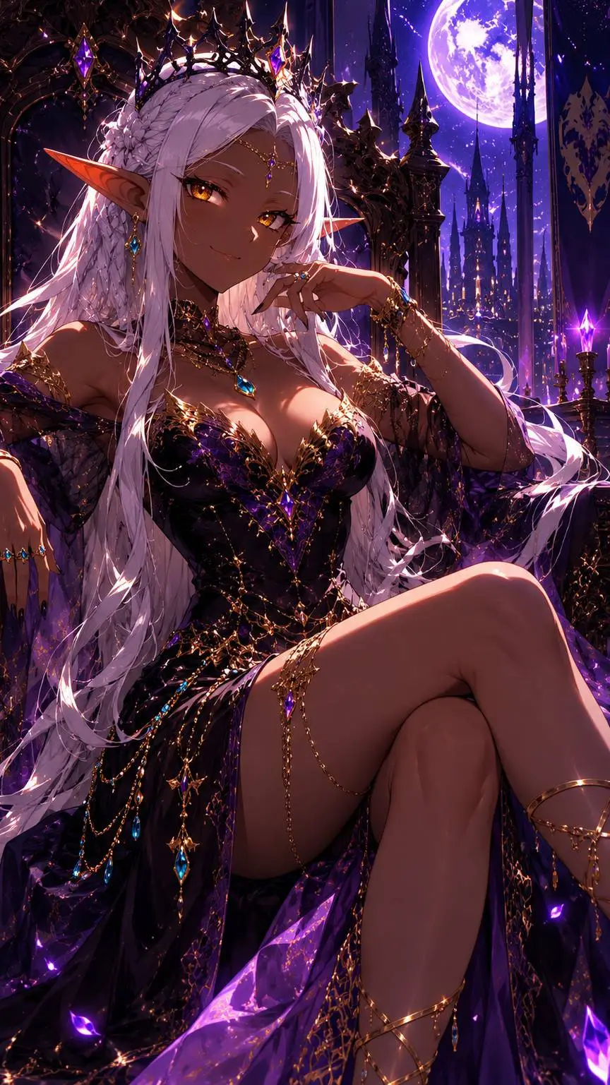 ai character: Elona(Dark Queen) background