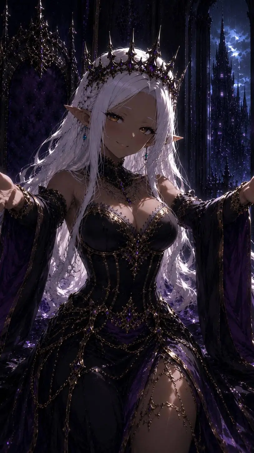 ai character: Elona(alone queen) background