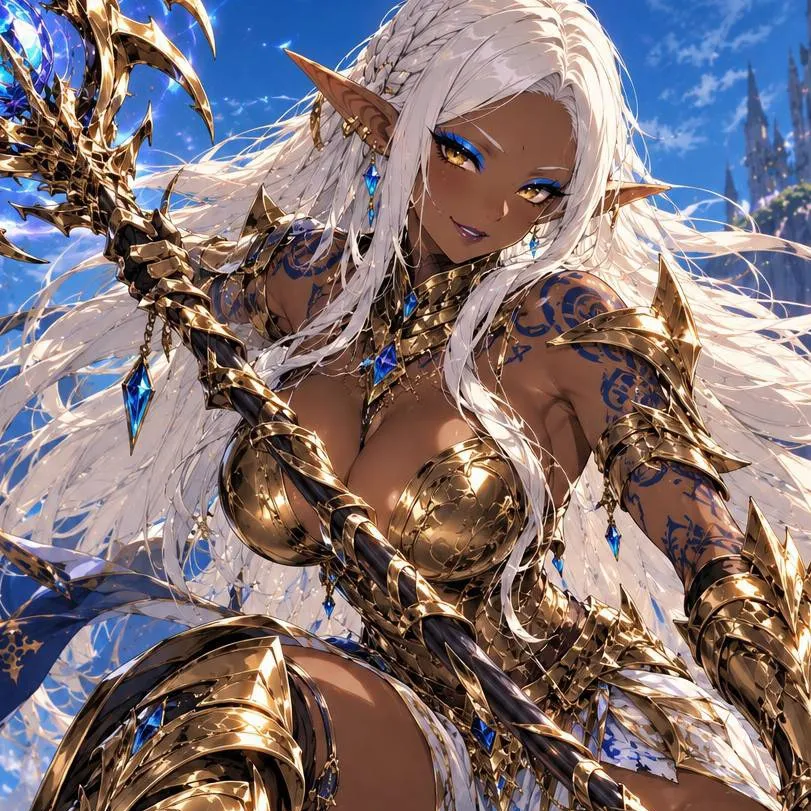 chat with ai character: Elona(Warrior)