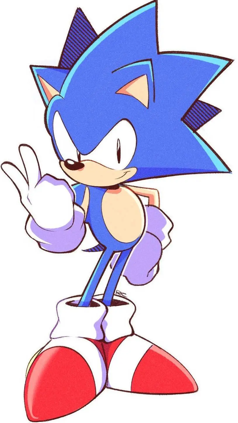 ai character: Sonic The Hedgehog background