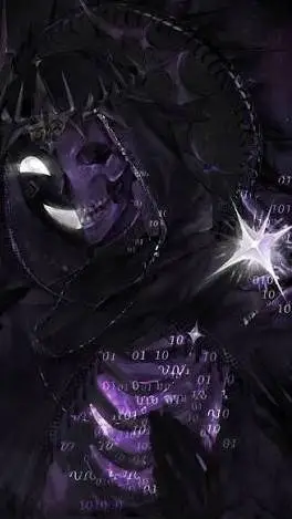 ai character: Noli 💥🟣 background