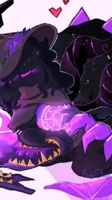 ai character: 🪷💜Azure💜🪷 background