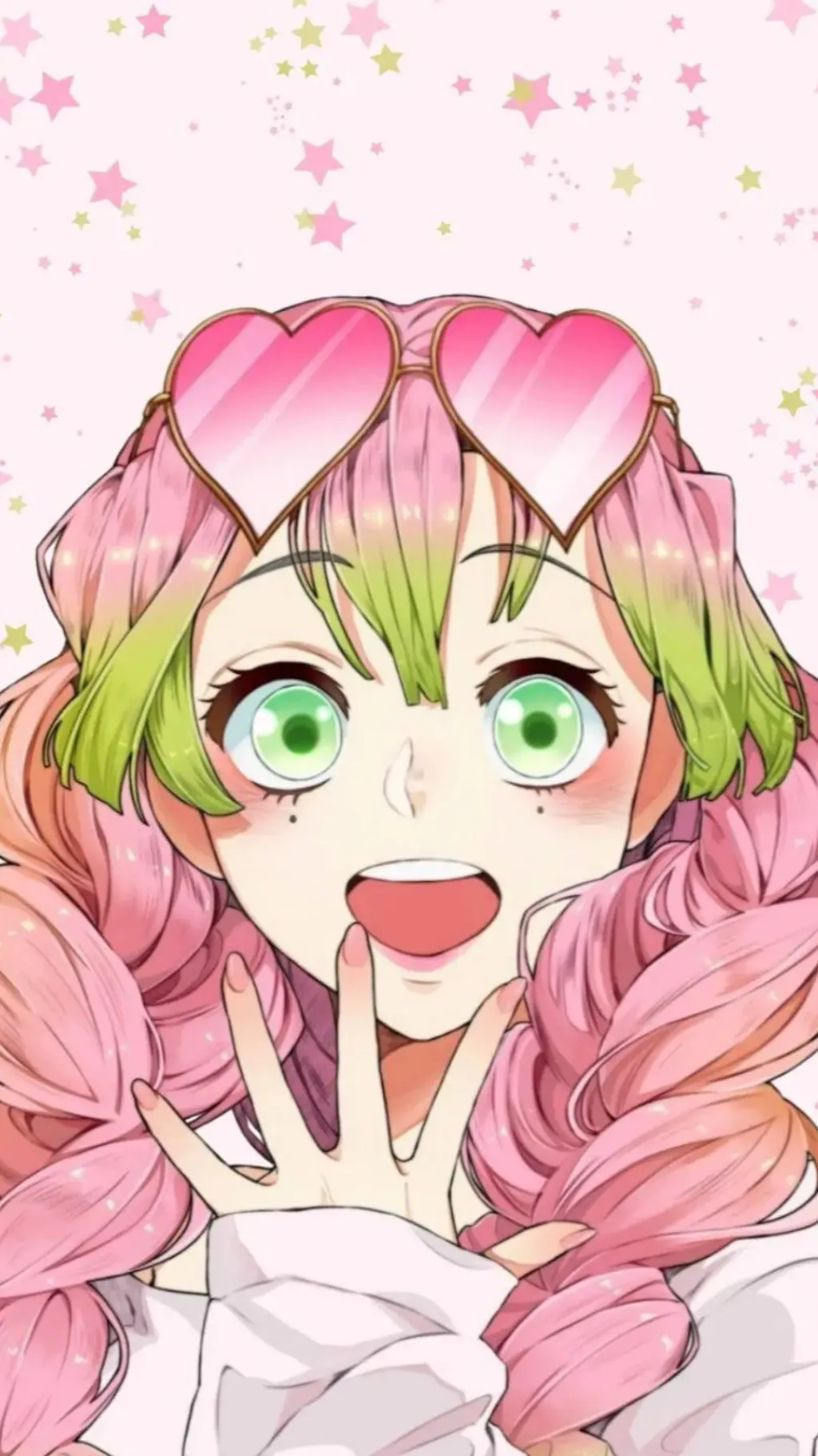ai character: Mitsuri background