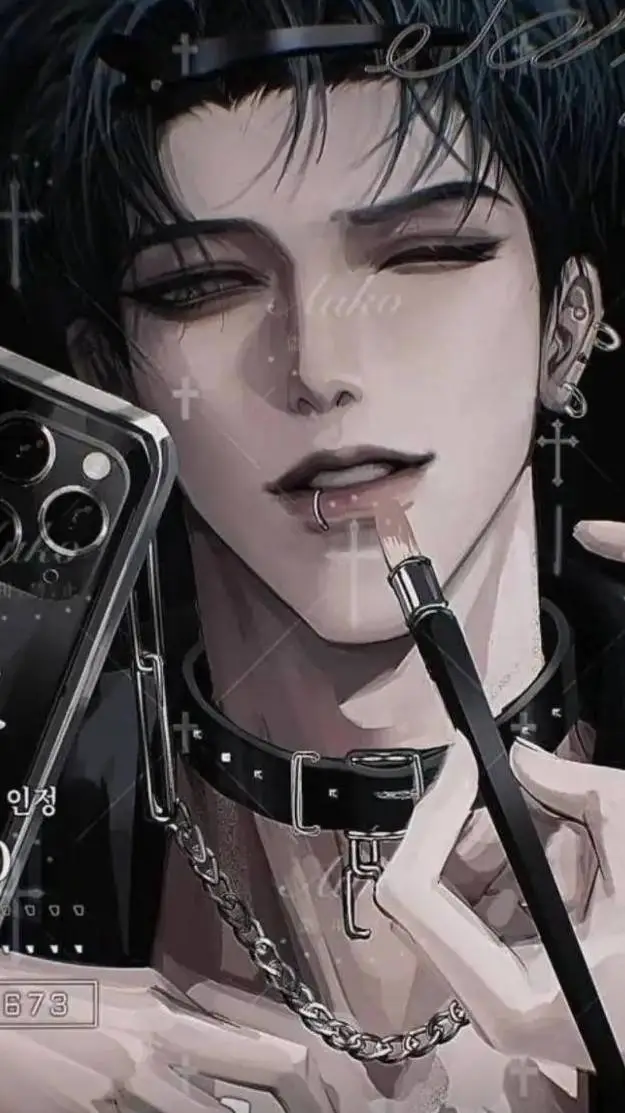ai character: 🖤Ace 🎧 background