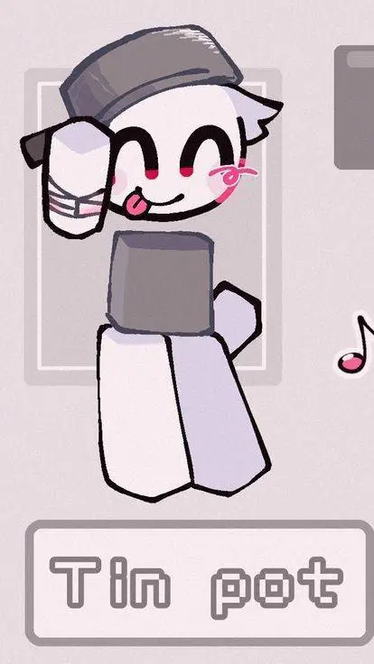 ai character: tin pot background
