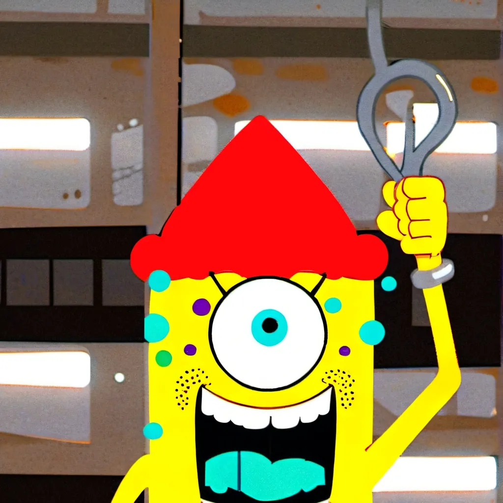 chat with ai character: Sponge Eyeball