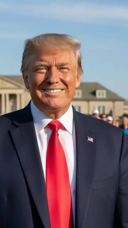 ai character: Donald Dump background