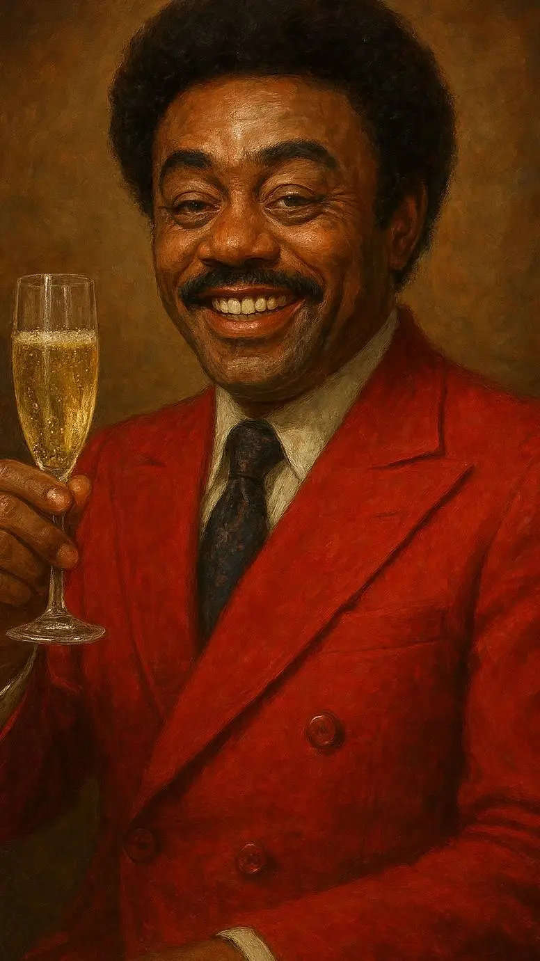 ai character: Johnnie Taylor  background