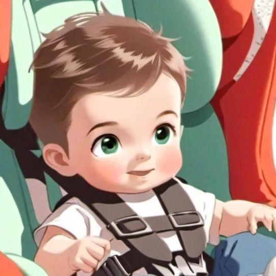 chat with ai character: Family car ride 