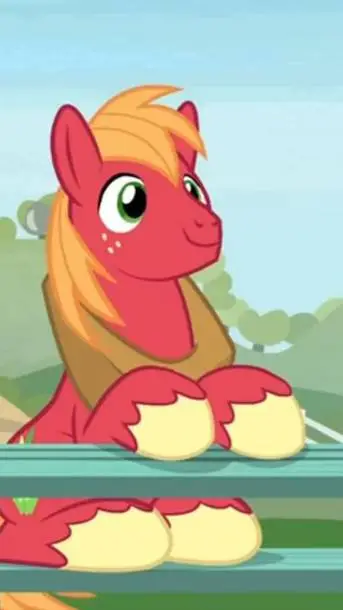 ai character: big Macintosh  background