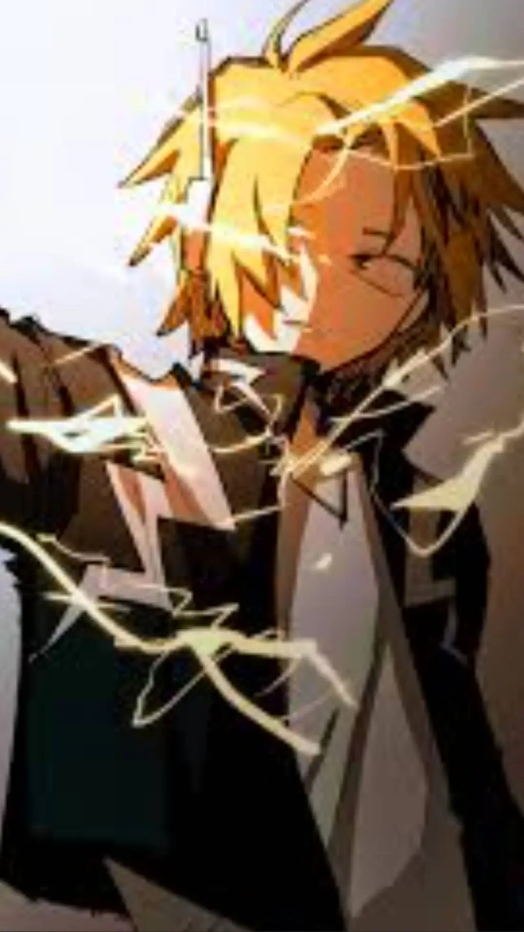 ai character: Denki Kaminari MHA background