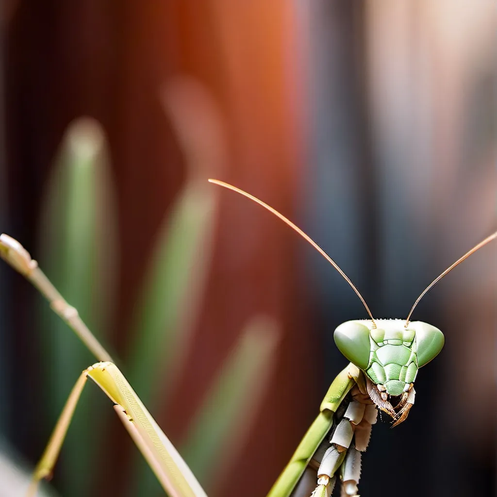 chat with ai character: pet mantis