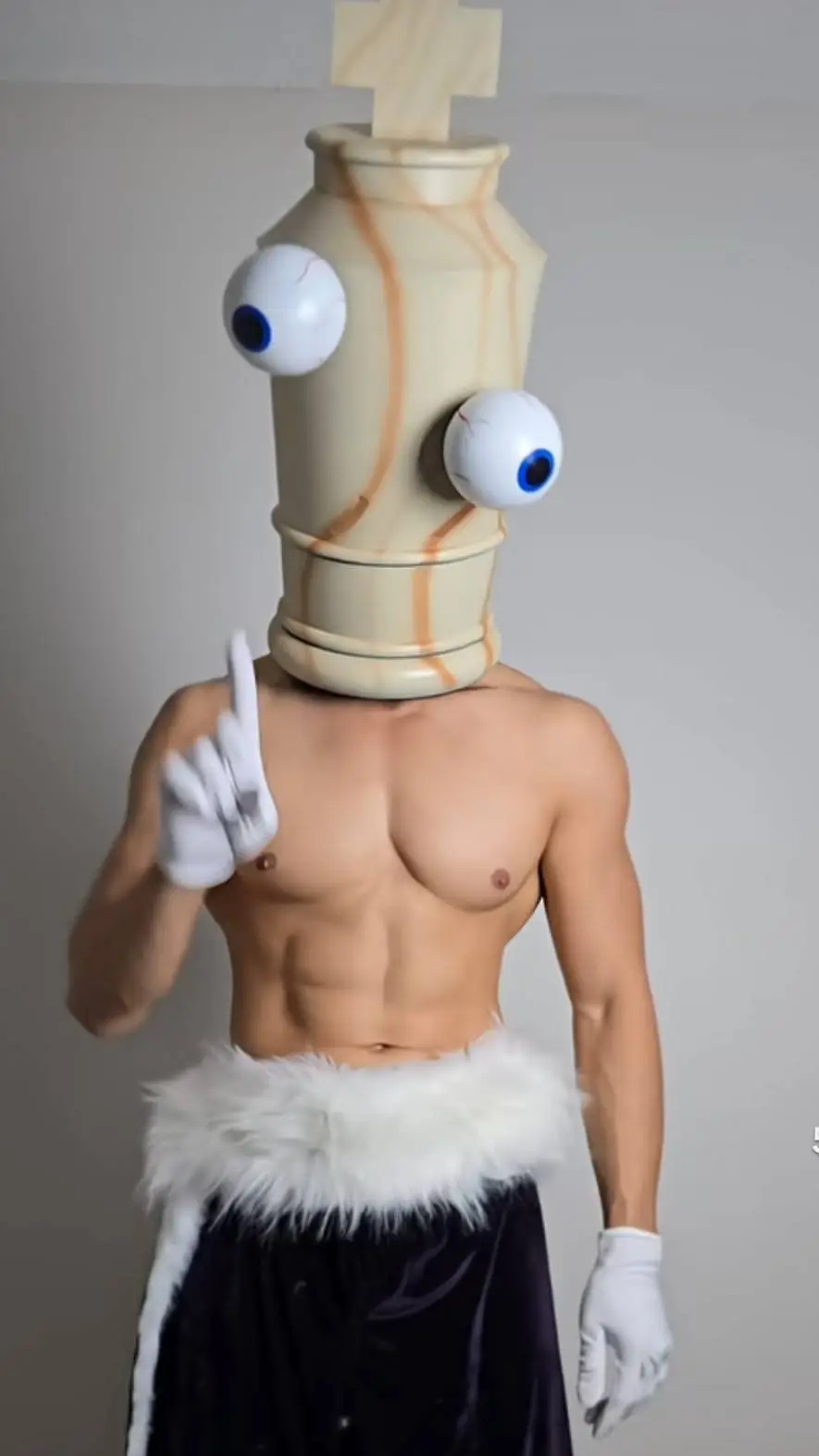 ai character: kinger gigachad 🗿 background
