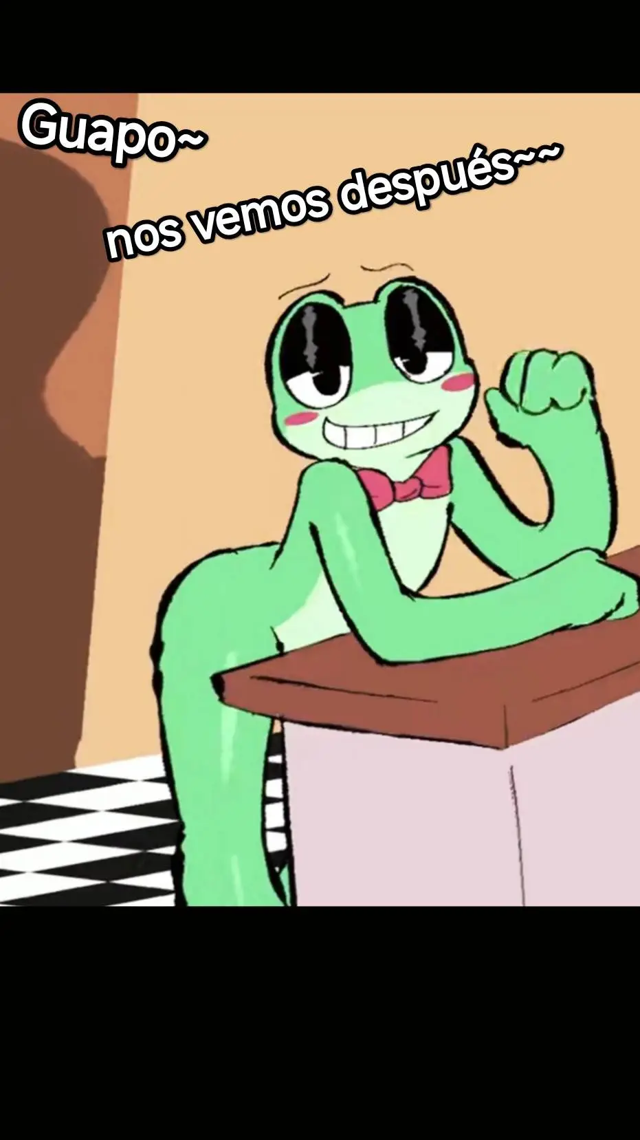 ai character: tadc ribbit X Y/N  background
