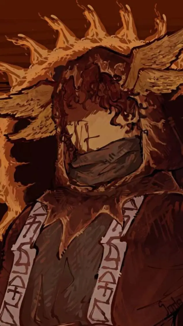 ai character: telamon🥀 background