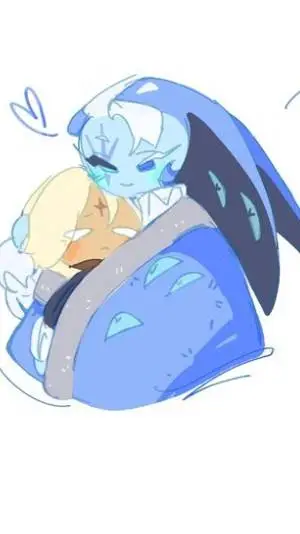 ai character: Shadow milk ;⁠) background